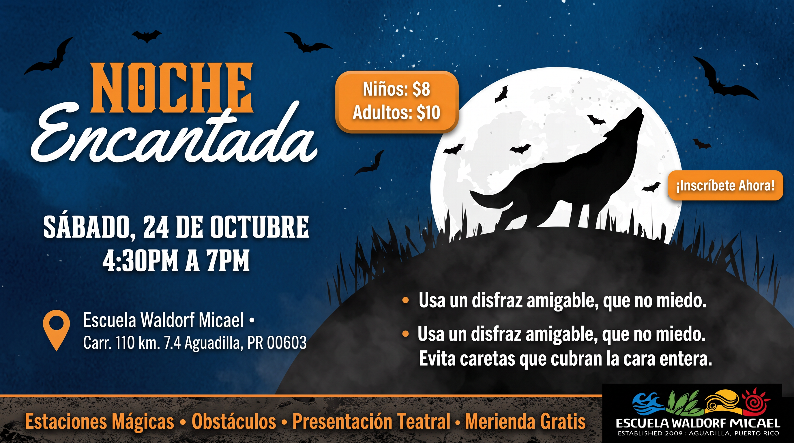 Noche Encantado Web banner